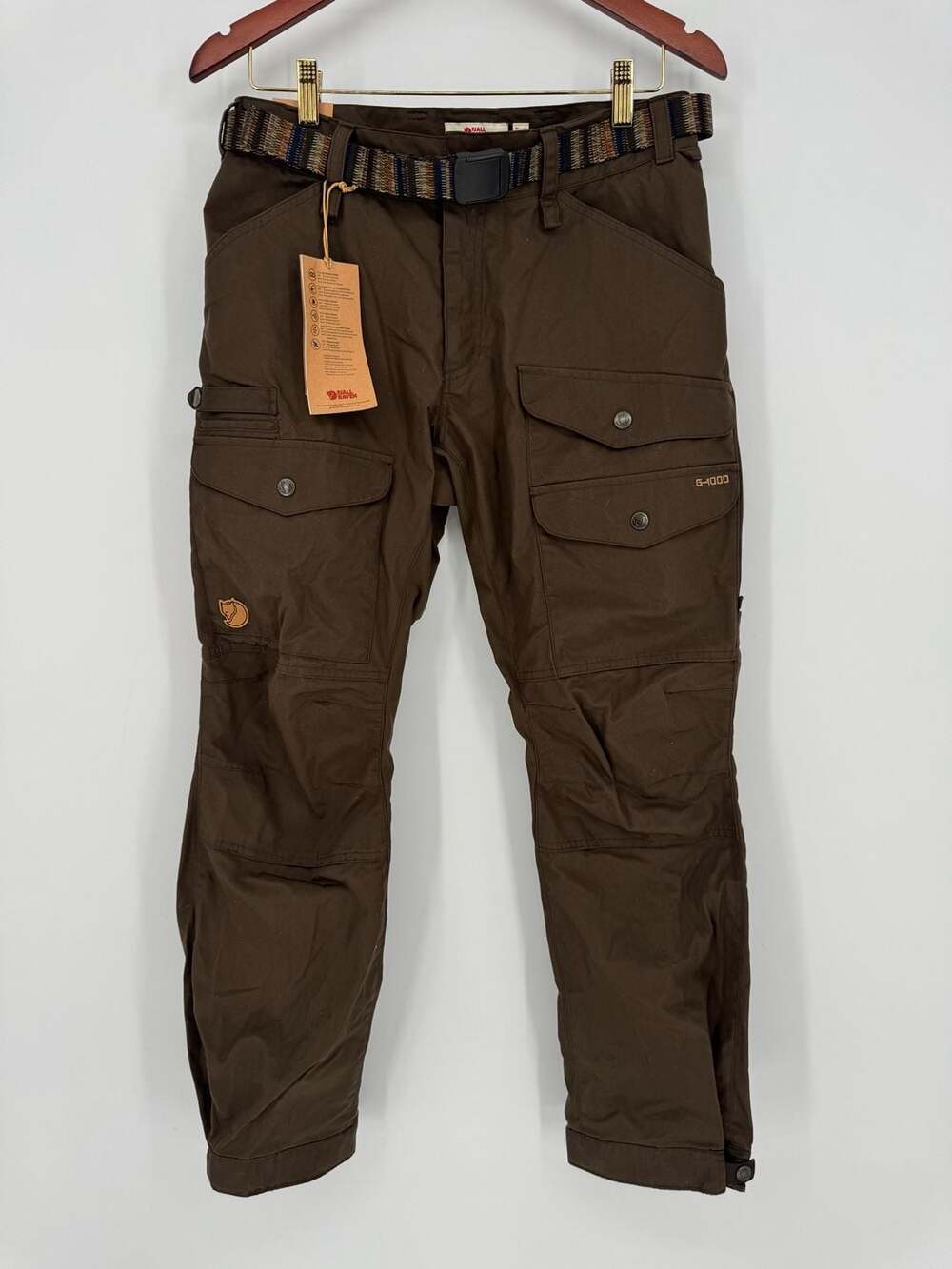 Fjallraven Vidda Pro Ventilated Trousers M Short Dark Olive Size 44